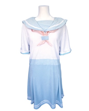 Otokonoko Short-sleeved summer color sailor Pajamas